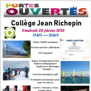 Affiche Portes Ouvertes 2026